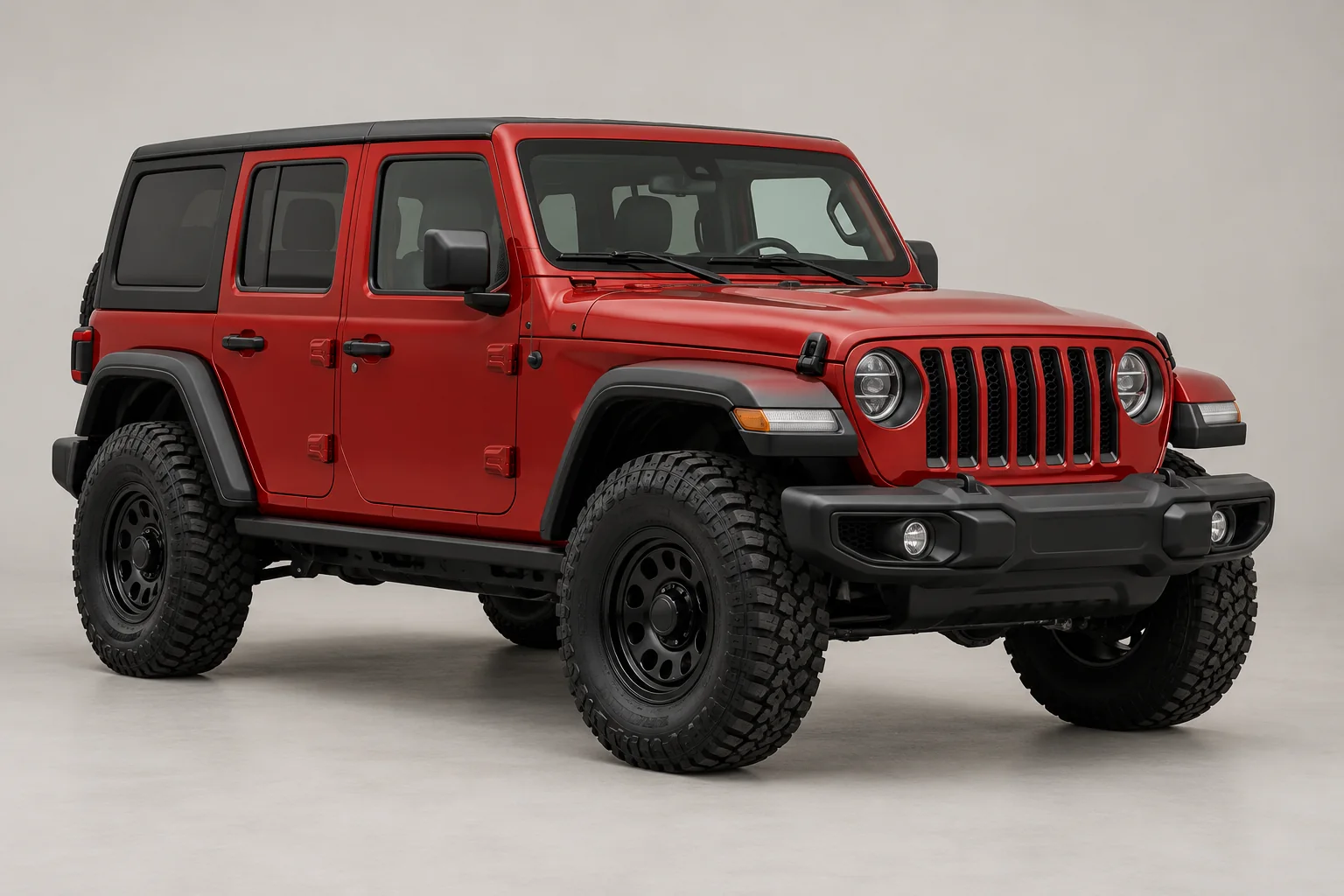 Brick red off-road SUV style preview